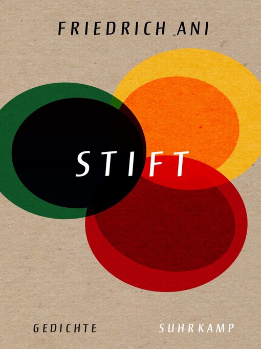 Title details for Stift by Friedrich Ani - Wait list
